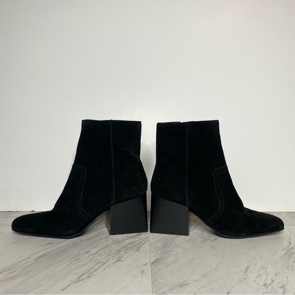 New! Blondo Salome Black Suede Bootie 11M - Picture 7 of 14